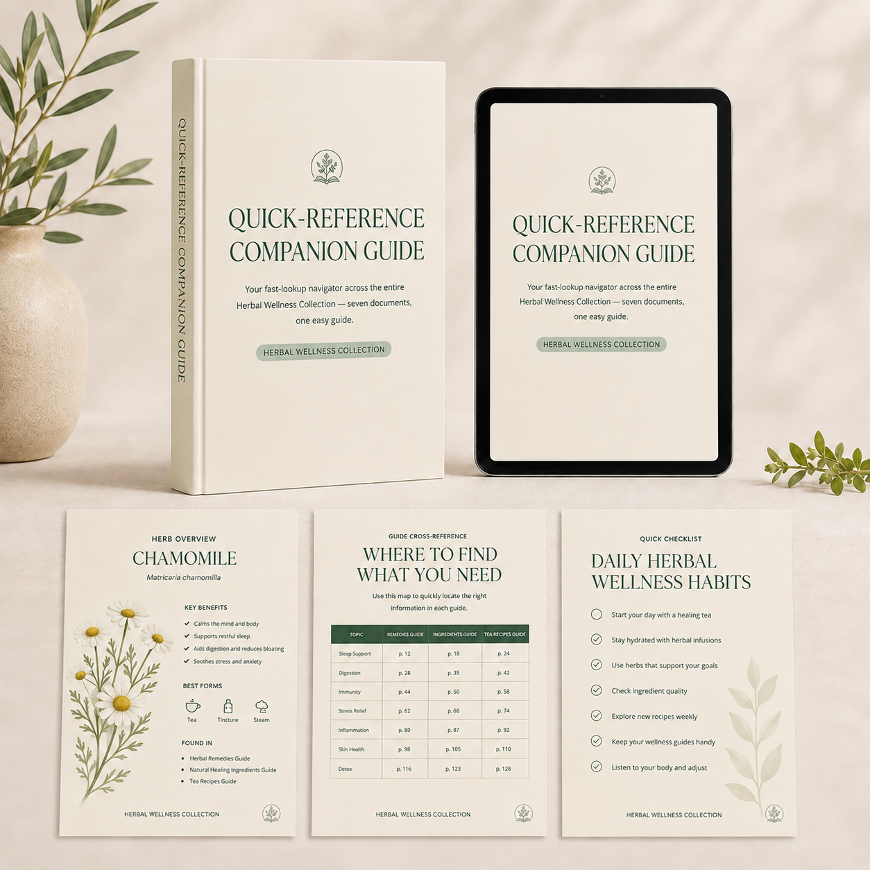 Free bonus 2: Quick-Reference Companion Guide with printable pages